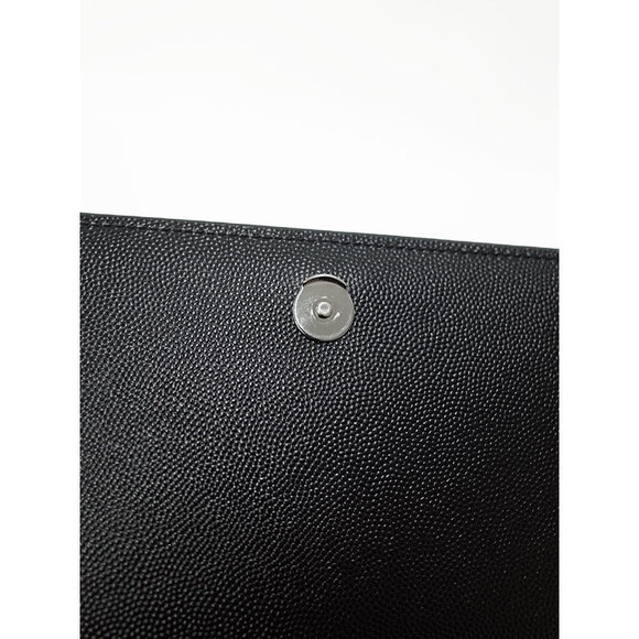 Saint Laurent Satchel Chain Shoulder Bag Black - Picture 9 of 9